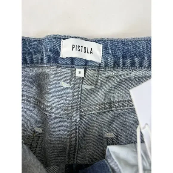 Pistola Ally High Rise Boot Jean Resolution Vintage Wash Size 31 - Picture 6 of 11